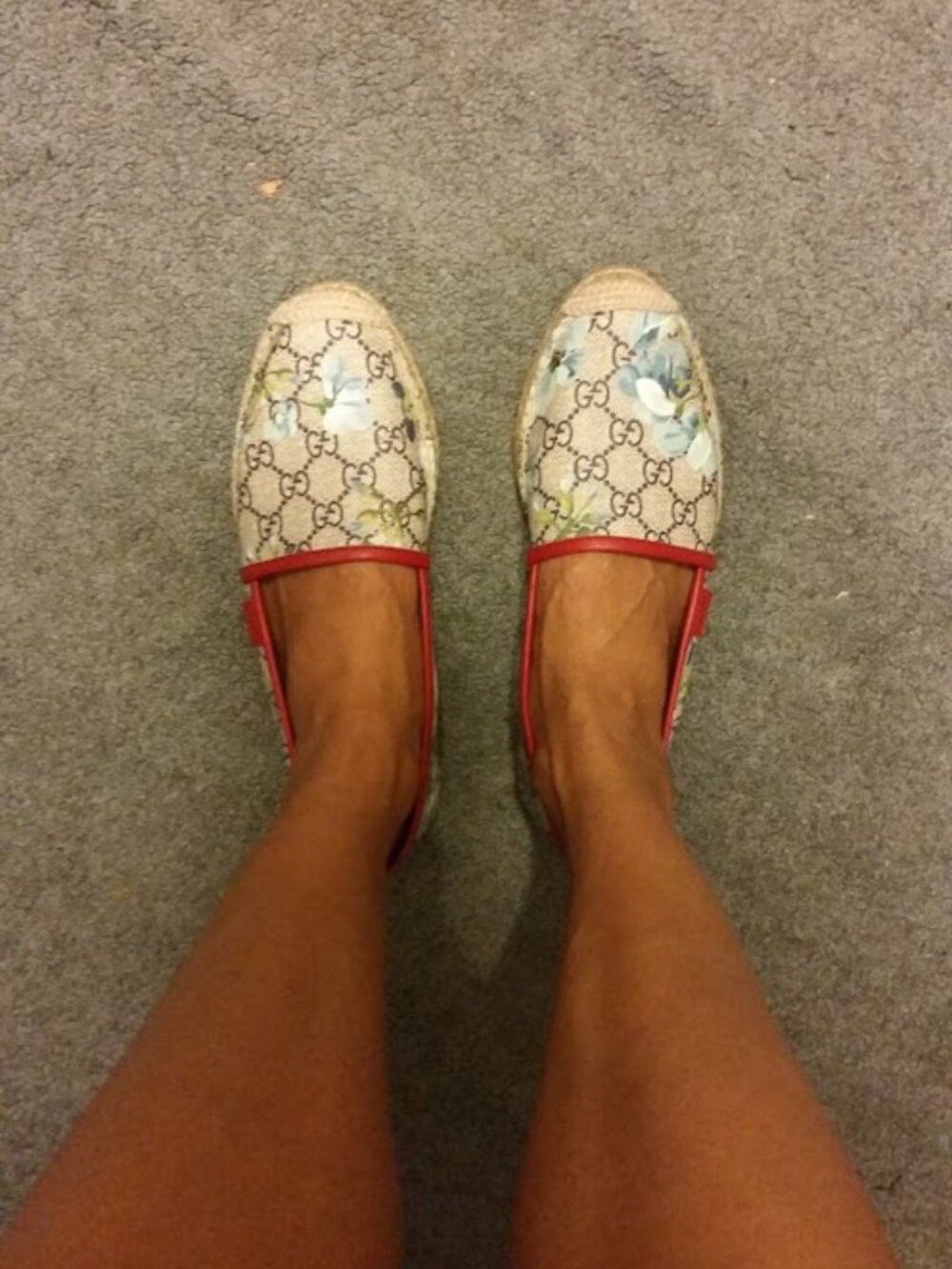 Gucci Pilar Espadrille Flats